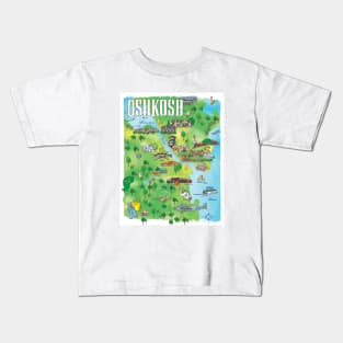 Oshkosh Map Kids T-Shirt